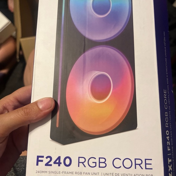 NZXT F240 RGB Core Dual Fan - Picture 1 of 4